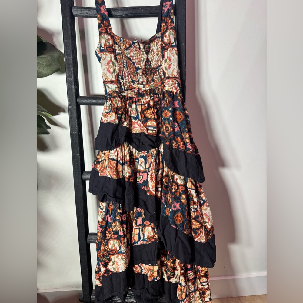 Anthropologie Multicolor Patterned Dress